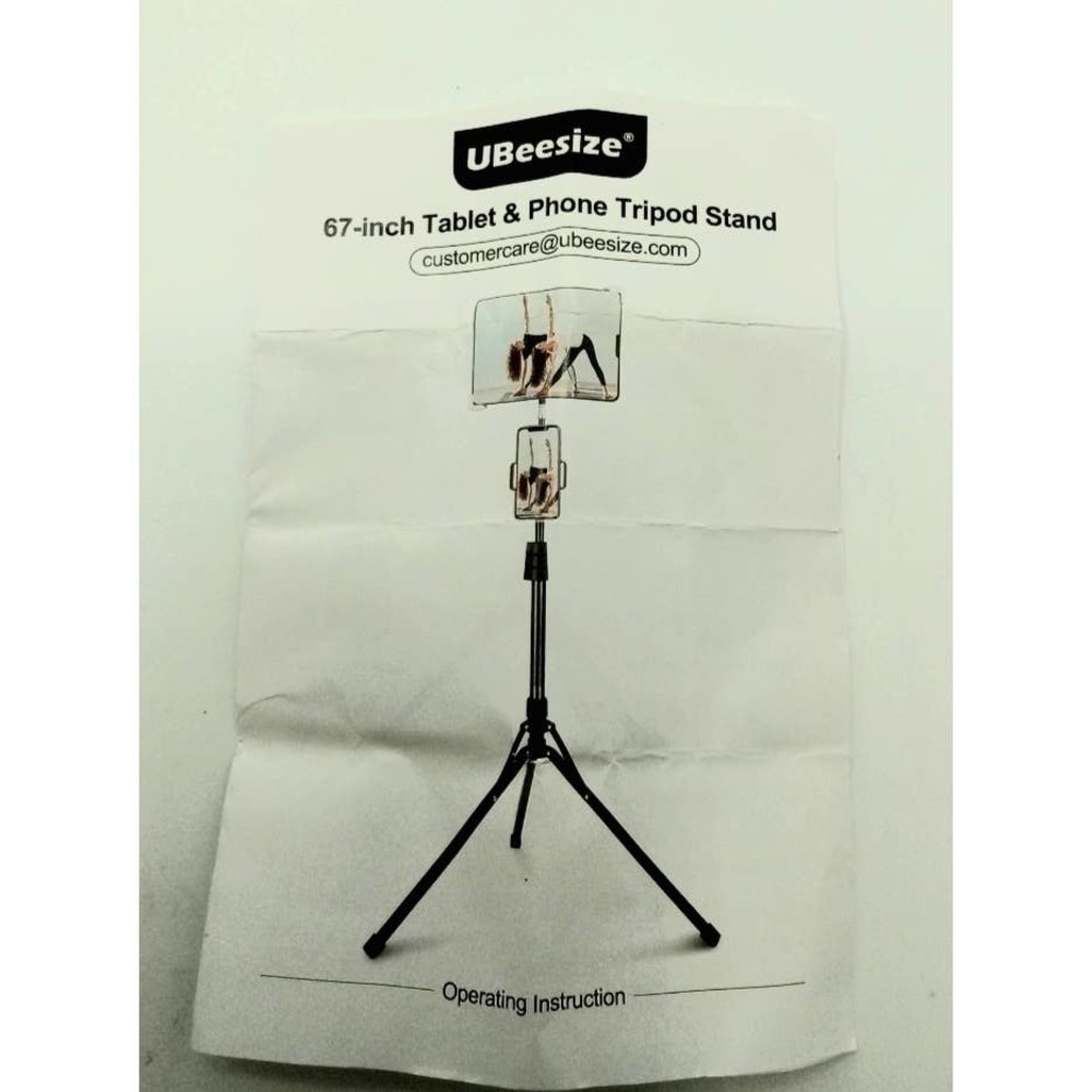UBeesize 67" Tripod Stand for Tablet/Phone with Remote